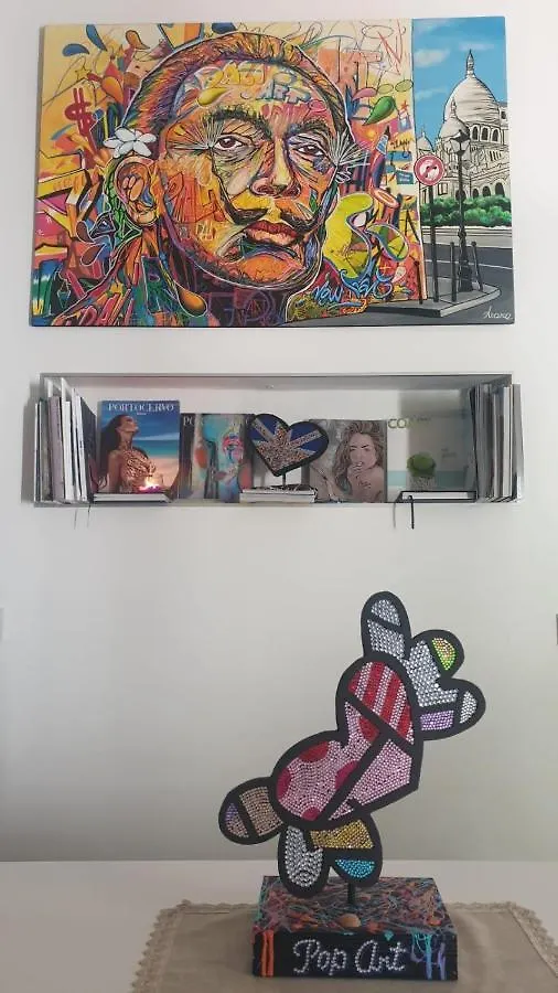 Pop Art Exclusive Rooms Arzachena Itálie